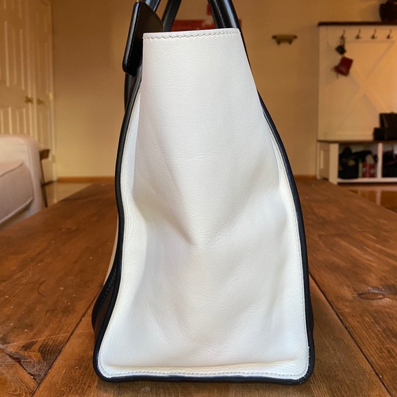 Celine Tricolor Mini Leather Luggage Tote - Picture 5 of 13